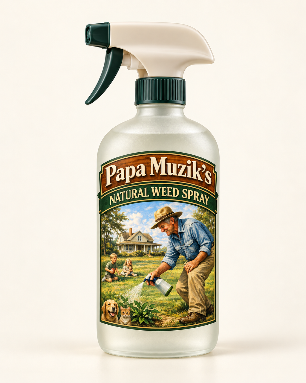 Papa Muzik's Natural Weed Spray