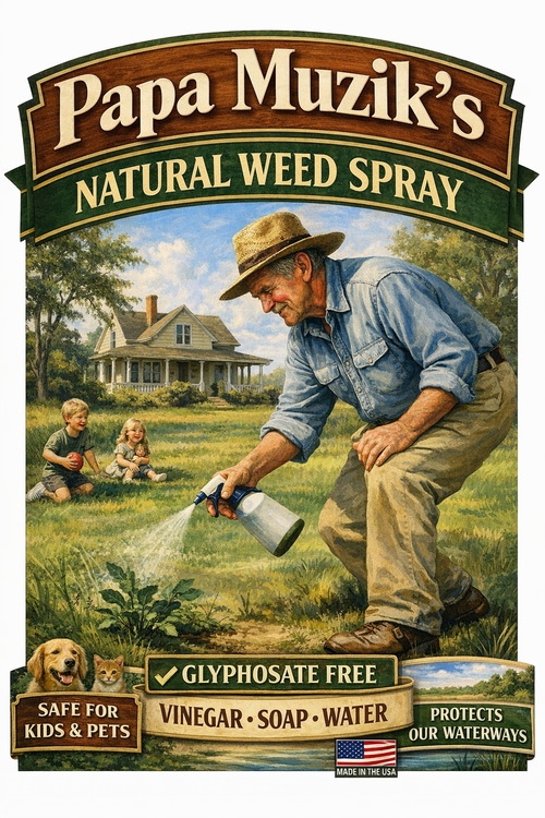 Papa Muzik's Natural Weed Spray